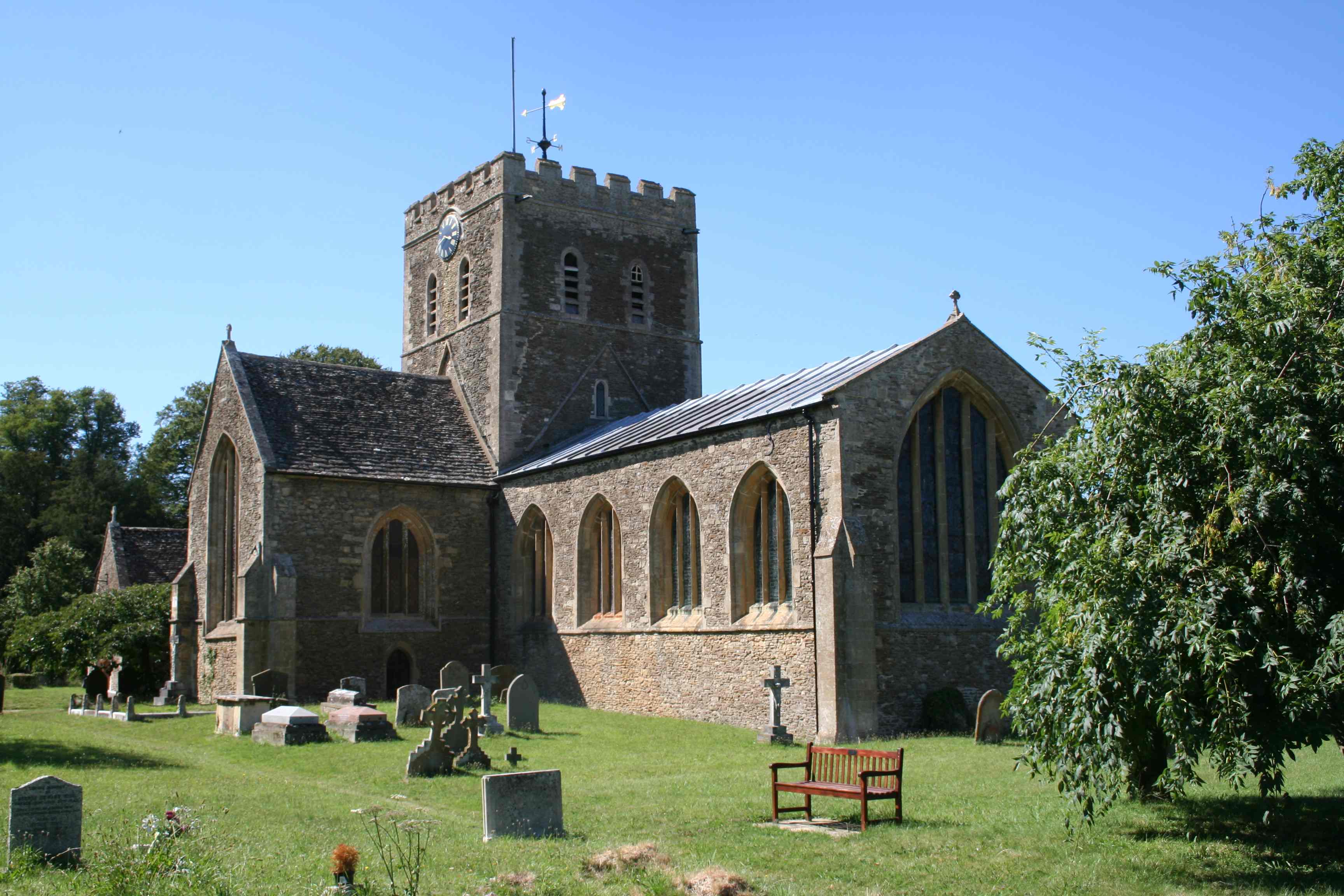 Buckland Church Oxfordshire St. Mary the Virgin